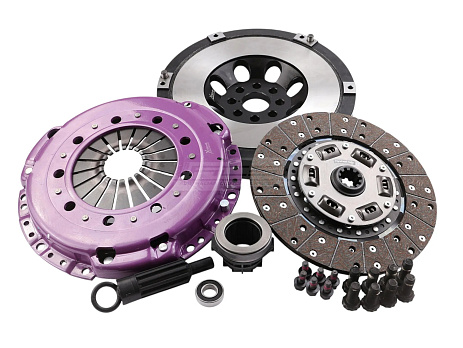 Spojková sada Xtreme Clutch Organic zesílená včetně setrvačníku 460 Nm 1000 kg – konverze na jednohmotový setrvačník