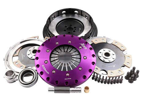 Spojková sada Xtreme Clutch - 230mm Rigid Ceramic Twin Plate včetně setrvačníku 1800Nm