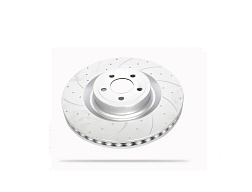 Pedders Drážkovaný brzdový kotouč s povrchovou úpravou Geomet