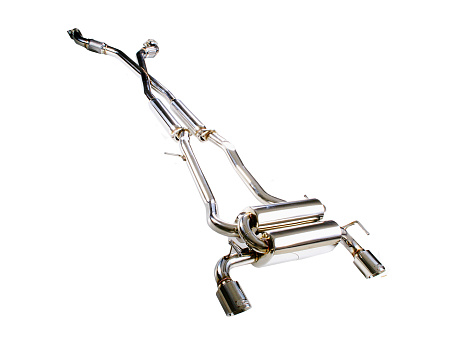 Xforce 2.5" cat-back systém, 304 nerezová ocel Nissan 350Z