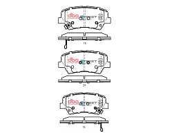 Brzdové destičky DBA Street Series EV Hyundai Ioniq / Kia Niro 2017 - On F