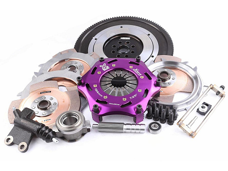 Spojková sada Xtreme Clutch Motorsport - 184mm Rigid Ceramic Triple Plate včetně setrvačníku a CSC