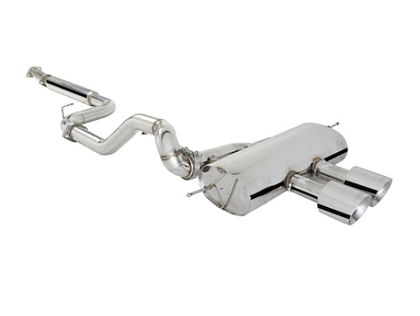 Xforce 3" cat-back systém s Varex tlumičem, 304 nerezová ocel Ford Focus ST