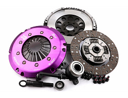 Spojková sada Xtreme Clutch Organic zesílená včetně setrvačníku a CSC 600 Nm – konverze na jednohmotový setrvačník Renault Megane 04-09