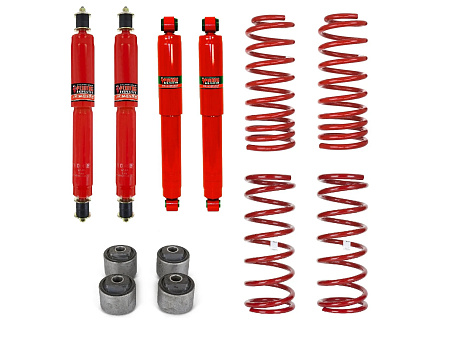 Pedders zvýšený podvozek 50 mm s tlumiči Foam Cell. Nissan Patrol, Y60 SWB