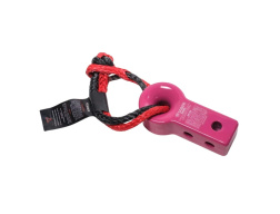 Saber 7075 Alloy Recovery Hitch – Prismatic Pink & 9K Soft Shackle