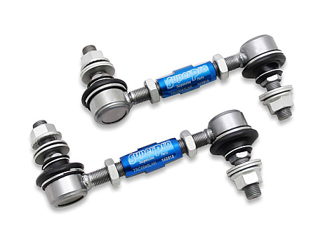 SuperPro 12mm kulový čep, stavitelná tyčka, minimální délka 125 mm – maximální délka 145 mm