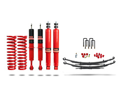 Pedders Sada podvozku pro těžký provoz, přepravu nákladu a tažení. Toyota Hilux GR Sport