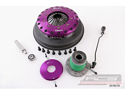 Spojková sada Xtreme Clutch - 230mm Organic Twin Plate včetně setrvačníku & CSC 1200Nm