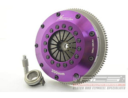 Spojková sada Xtreme Clutch - 200mm Ceramic Twin Plate včetně setrvačníku 1200Nm