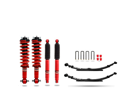 Pedders Snížený podvozek. Se smontovanými tlumiči Foam Cell. Ford Ranger od 2023. 3.0 V6 motory