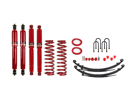 Pedders 50 mm heavy duty sada pro zvýšený podvozek na převoz nákladu a tažení