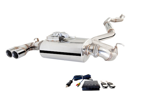 Xforce 2.5" cat-back systém s Varex tlumičem, 304 nerezová ocel - BMW 125i F20