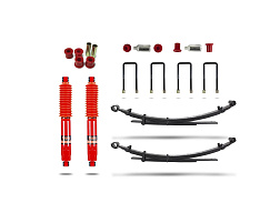 Pedders extra silná sada podvozku pro vysoké zatížení a tažení. Mitsubishi L200