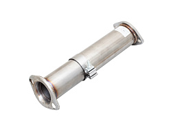 Xforce cat-back spojovací trubka 287 mm, 409 surová nerezová ocel