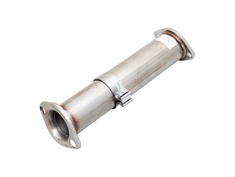 Xforce cat-back spojovací trubka 287 mm, 409 surová nerezová ocel