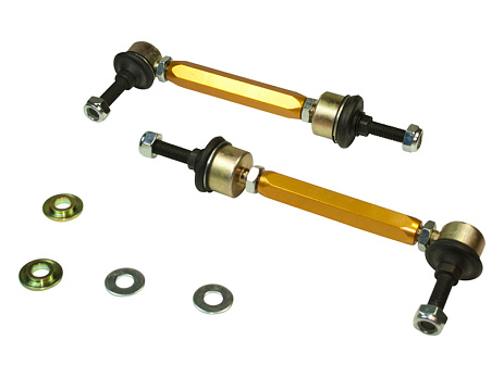 SWAY BAR LINK KIT H/DUTY ADJ STEEL BALL - WHILE STOCK LASTS