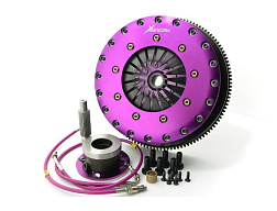 Spojková sada Xtreme Clutch - 230mm Organic Twin Plate včetně setrvačníku & CSC 1200Nm