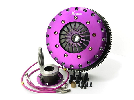 Spojková sada Xtreme Clutch - 230mm Organic Twin Plate včetně setrvačníku & CSC 1200Nm