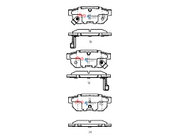 Brzdové destičky DBA Street Series EV Honda Fit Hybrid 2010 On R