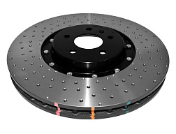 Brzdový kotouč DBA 5000 Series XD černý střed - Pravý