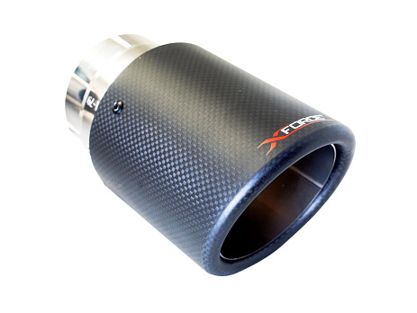 Xforce 4" karbonové koncovky (pouze pro Xforce systém, nepasuje na OEM)