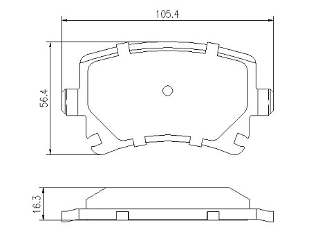 Pedders SportsRyder EURO kevlar-keramické brzdové destičky
