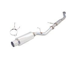 Xforce 3" cat-back systém, 409 surová nerezová ocel Nissan 180SX