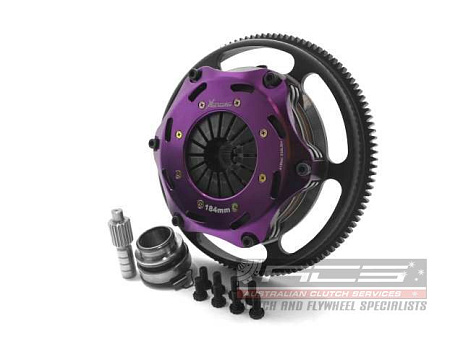 Spojková sada Xtreme Clutch - 184mm Ceramic Twin Plate včetně setrvačníku 1220Nm