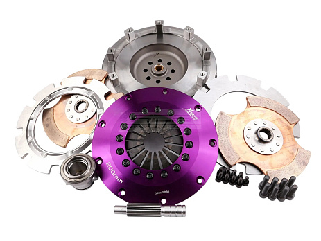 Spojková sada Xtreme Clutch - 200mm Rigid Ceramic Twin Plate včetně setrvačníku 1200Nm