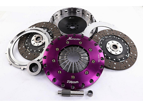 Spojková sada Xtreme Clutch - 230mm Organic Twin Plate včetně setrvačníku 1200Nm