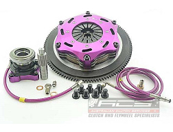 Spojková sada Xtreme Clutch - 184mm Rigid Ceramic Twin Plate včetně setrvačníku a CSC 1220Nm