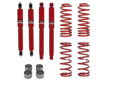 Pedders zvýšený podvozek 50 mm. S tlumiči Foam Cell. Nissan Patrol, Y61 LWB, kromě 3.0 Di