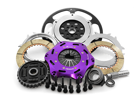 Spojková sada Xtreme Clutch - 184mm Ceramic Twin Plate včetně setrvačníku 1220Nm