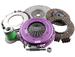 Spojková sada Xtreme Clutch - 270mm Sprung hub Organic Twin Plate včetně setrvačníku a CSC 1000Nm