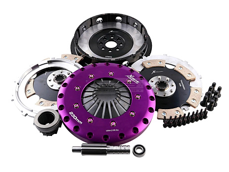Spojková sada Xtreme Clutch - 230mm Rigid Ceramic Twin Plate včetně setrvačníku 1800Nm
