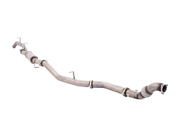 Xforce 3" turbo-back systém bez katalyzátoru, surová nerezová ocel (pouze pro závodní a off-road použití)