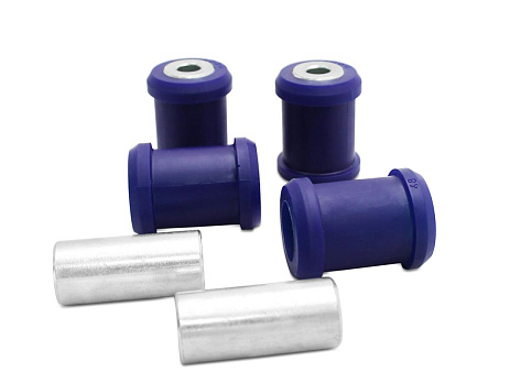 SuperPro pravý spodní vnitřní a vnější silentblok řídicího ramene (80 duro/ShA)