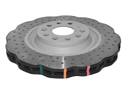 Brzdový kotouč DBA 4000 Series XD – vrtaný s důlky