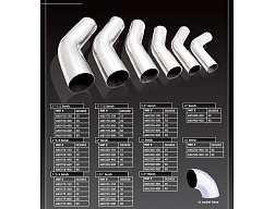 Xforce 3.5" vnitřní průměr, 90° ohyb