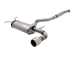 Xforce 3" cat-back systém, 409 surová nerezová ocel Subaru Impreza WRX 07-11 