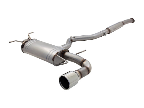 Xforce 3" cat-back systém, 409 surová nerezová ocel Subaru Impreza WRX 07-11 