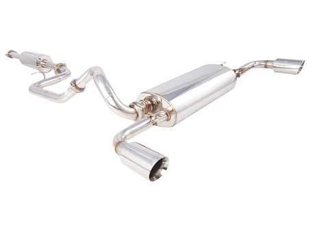 Xforce 2.5" cat-back systém, 304 nerezová ocel Mazda 3
