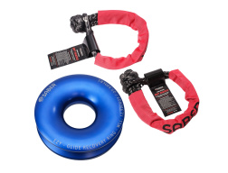 Saber Ezy-Glide Recovery Ring + Twin 18K Sheath Soft Shackles Kit