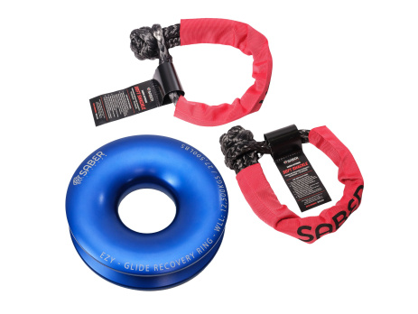Saber Ezy-Glide Recovery Ring + Twin 18K Sheath Soft Shackles Kit