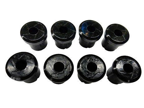 SuperPro zadní listové pero zadní zesílený silentblok sada (80 duro/ShA)