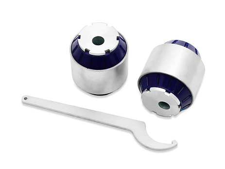 SuperPro sada silentbloků odklonu kol přední nápravy (80 duro/ShA)