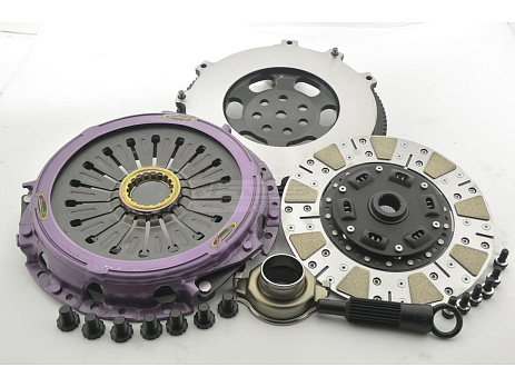 Spojková sada Xtreme Clutch Ceramic (polštářky) Zesílená včetně setrvačníku 1400 kg 1000 Nm