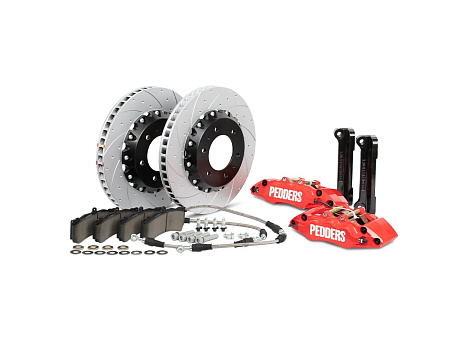 Pedders eXtreme velký brzdový kit + dvoudílné kotouče 