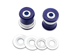 SuperPro sada vnitřních offsetových silentbloků předního řídicího ramene (80 duro/ShA)